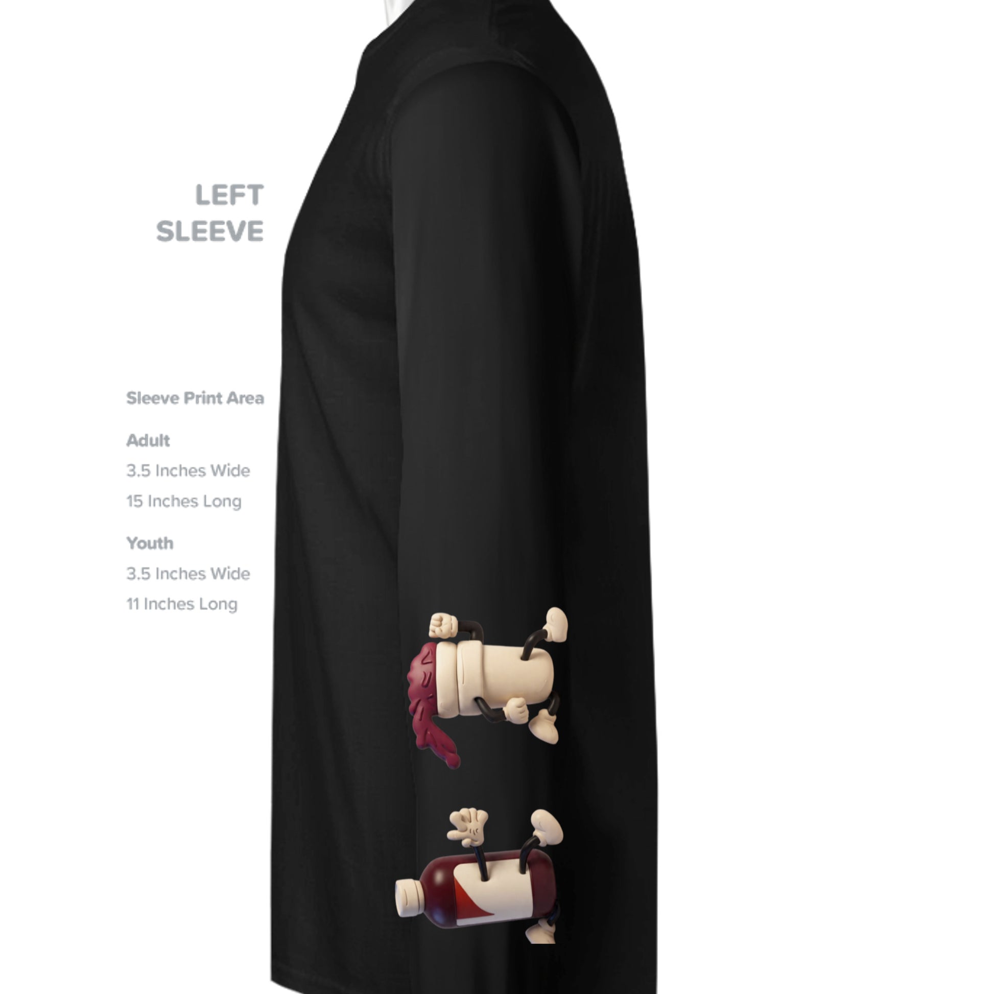 BLACK - N3165 - SLEEVE_LEFT